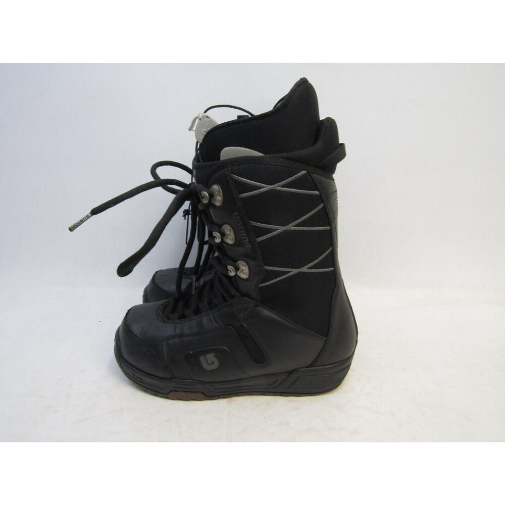 Burton Moto Mens Size 8 / EUR 41 Black Snowboard Boots